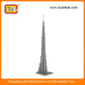 LOZ Fabricação de blocos de construção de diamantes por atacadoBurj Khalifa Tower UK Big Ben towet brinquedos educativos para crianças